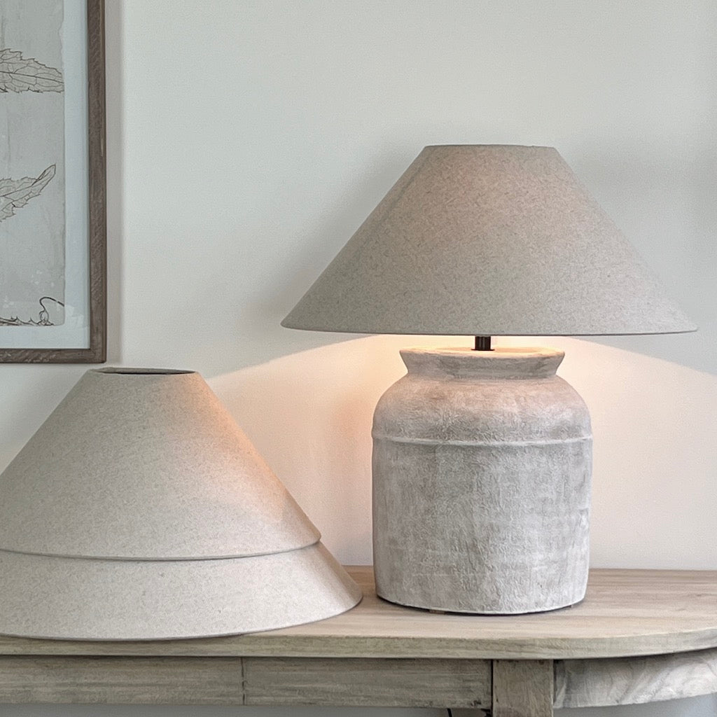 Developing a table lamp shade range that will remain timeless