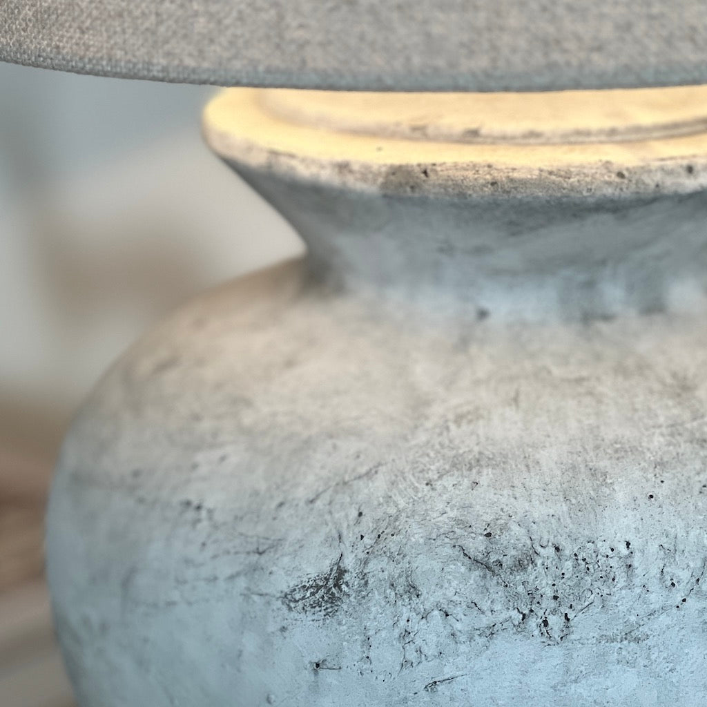 Greek Urn Stone Table Lamp Esevra