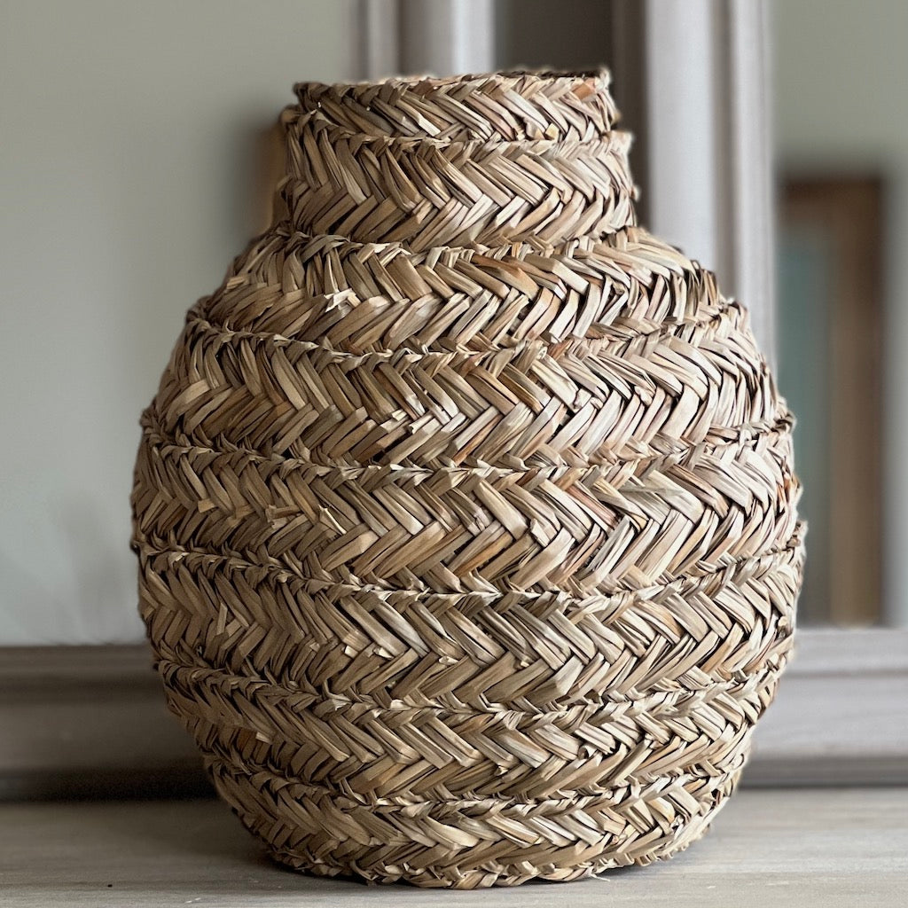 Seagrass Natural Dry Vase