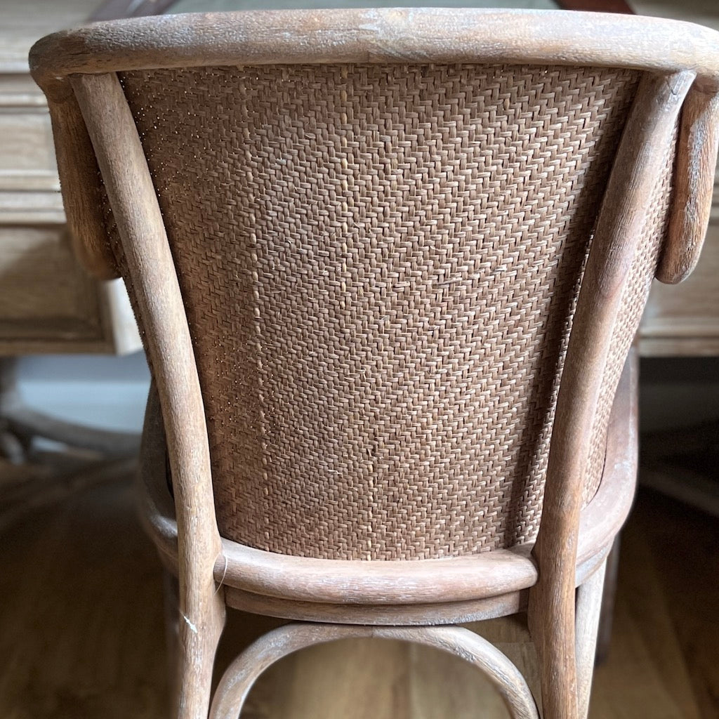 French Style Woven Tub Chair