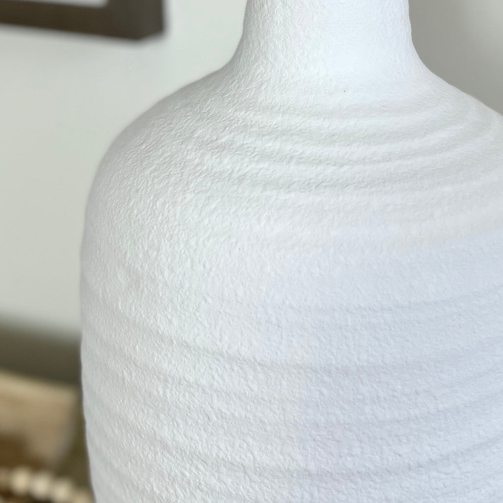 Agios Vase White Matte