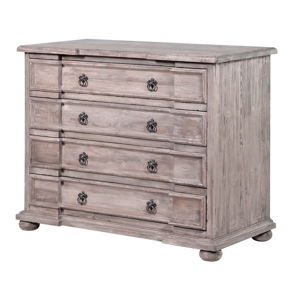 Breakfront 4 Drawer Chest of Drawers