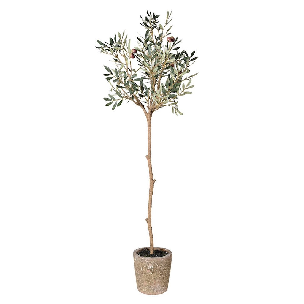 Tall Faux Olive Tree