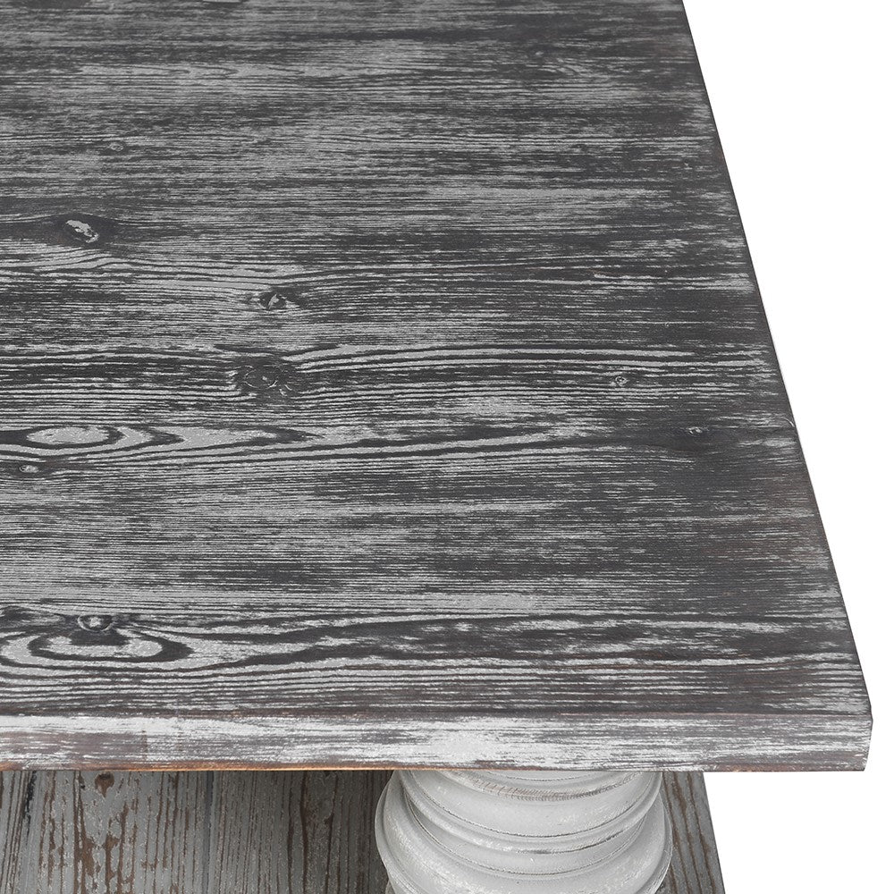 Distressed Chunky Coffee Table