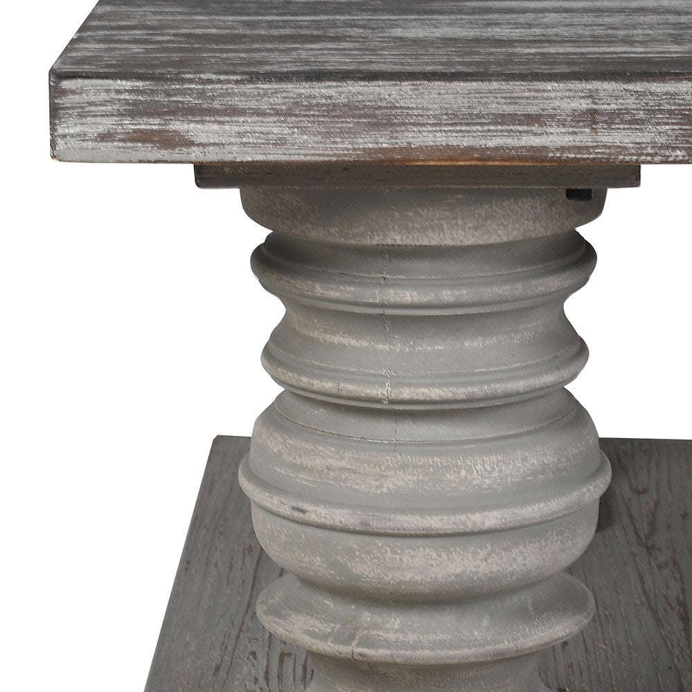 Distressed Chunky Coffee Table