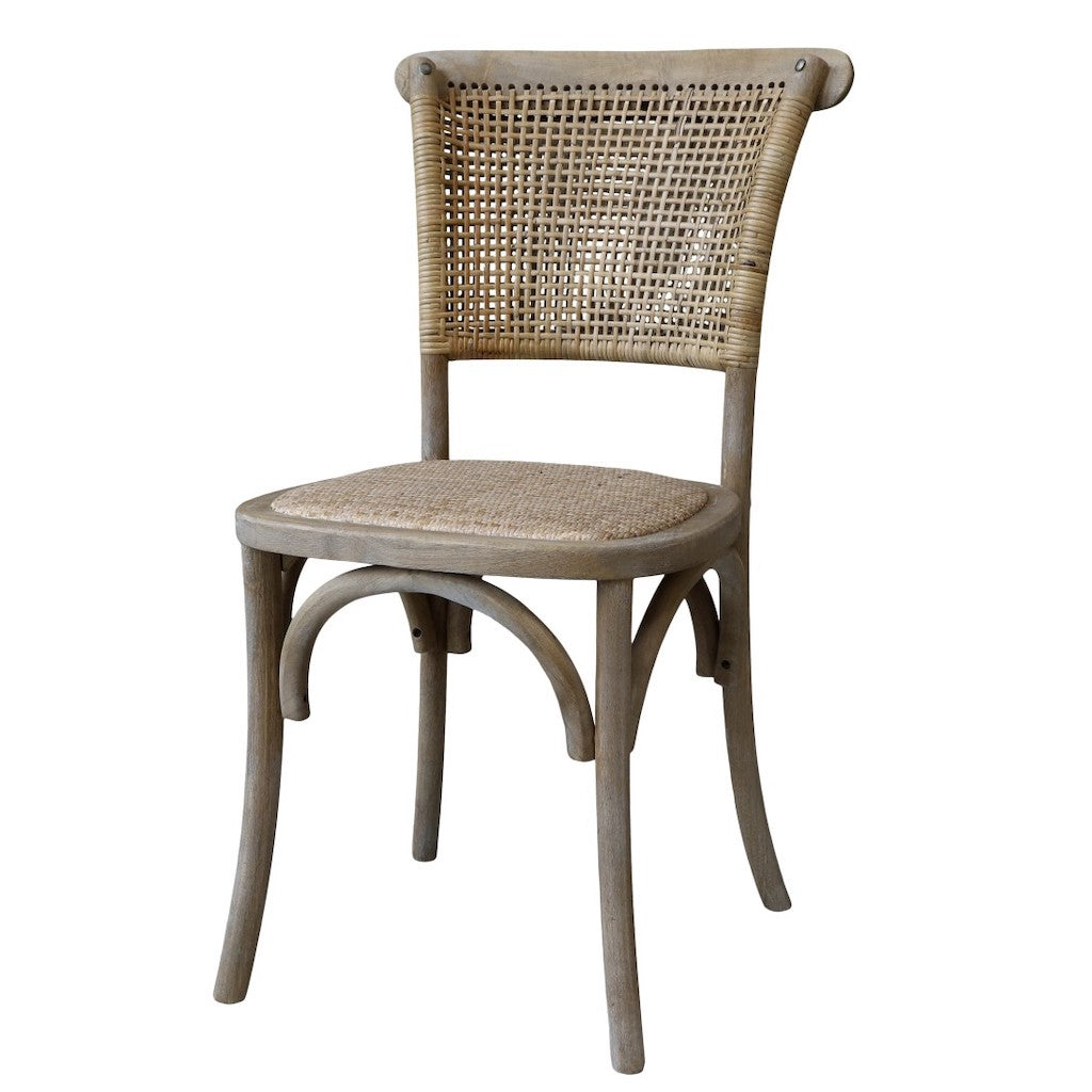 French Simple Rattan Bistro Chair Ex-Display – Cowshed Interiors