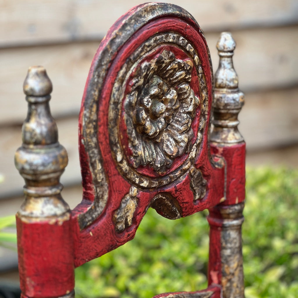 Antique sleigh chair deals