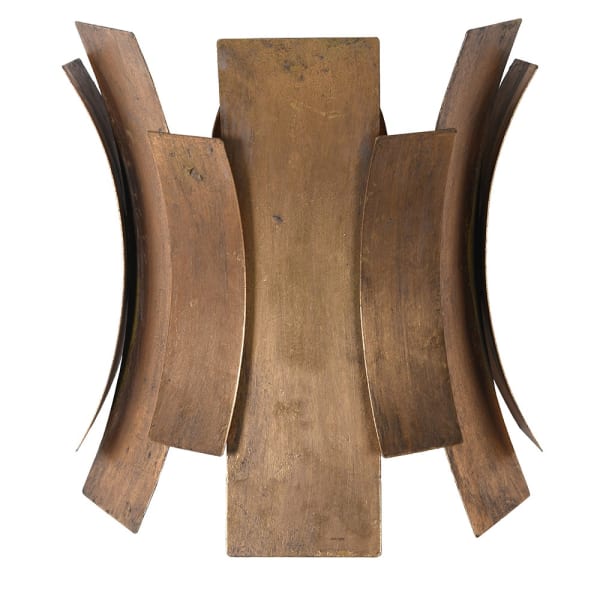 Golden Curve Deco Wall Light