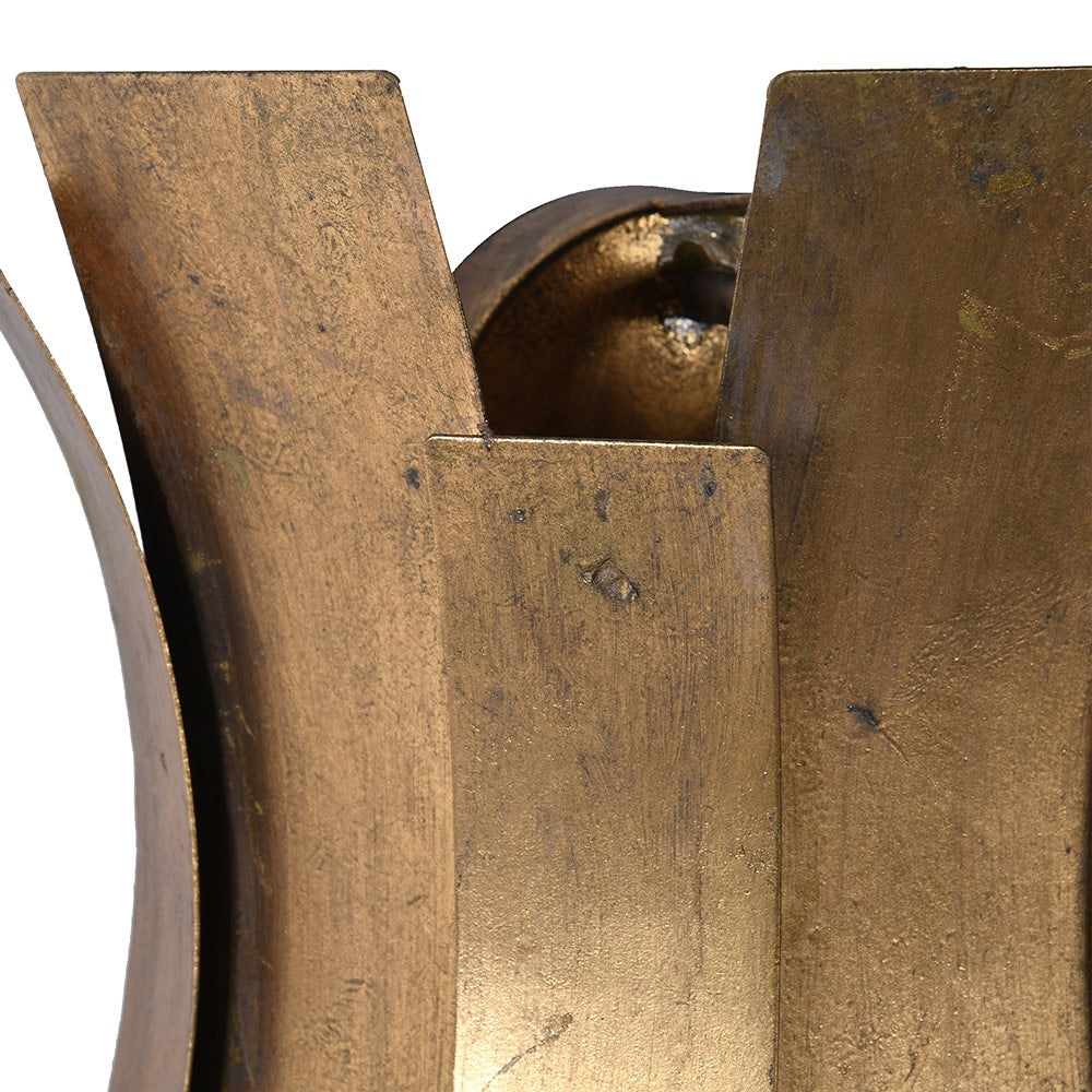 Golden Curve Deco Wall Light