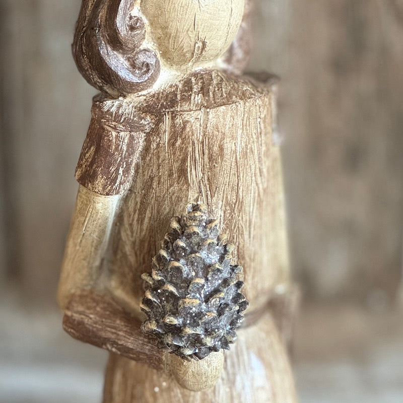 Christmas Pinecone Beefeater Nutcracker
