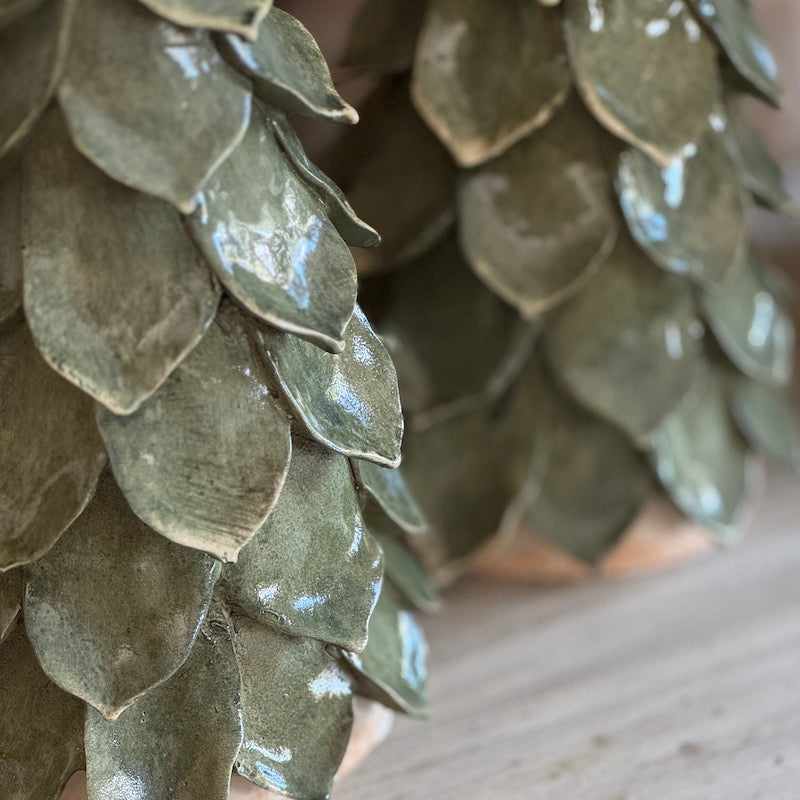Ceramic Sage Green Christmas Tree
