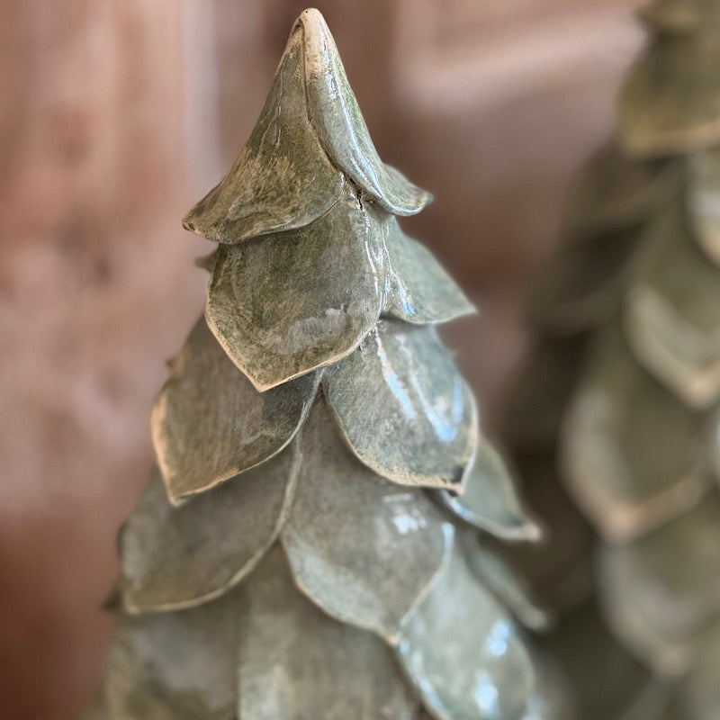 Ceramic Sage Green Christmas Tree