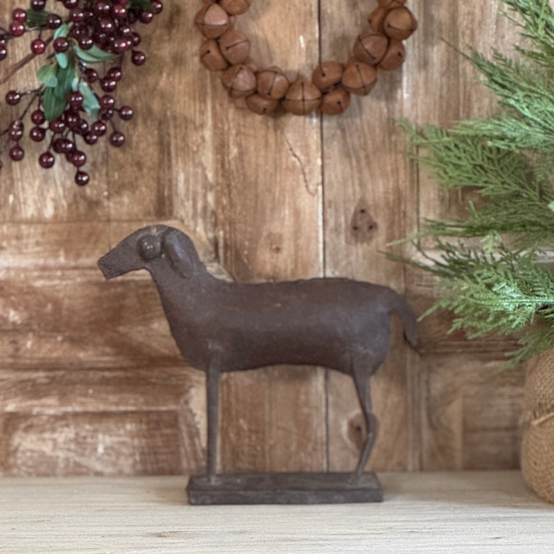 Naive Handmade Metal Animal Ornament - 2 Styles