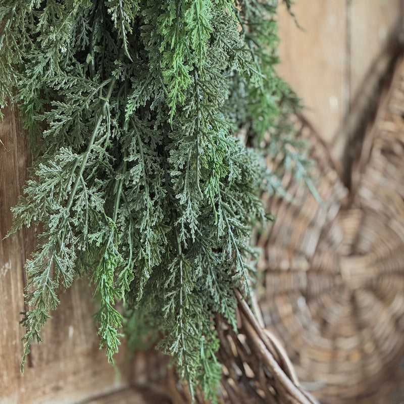 Faux Fresh Cedar Garland - 180cm