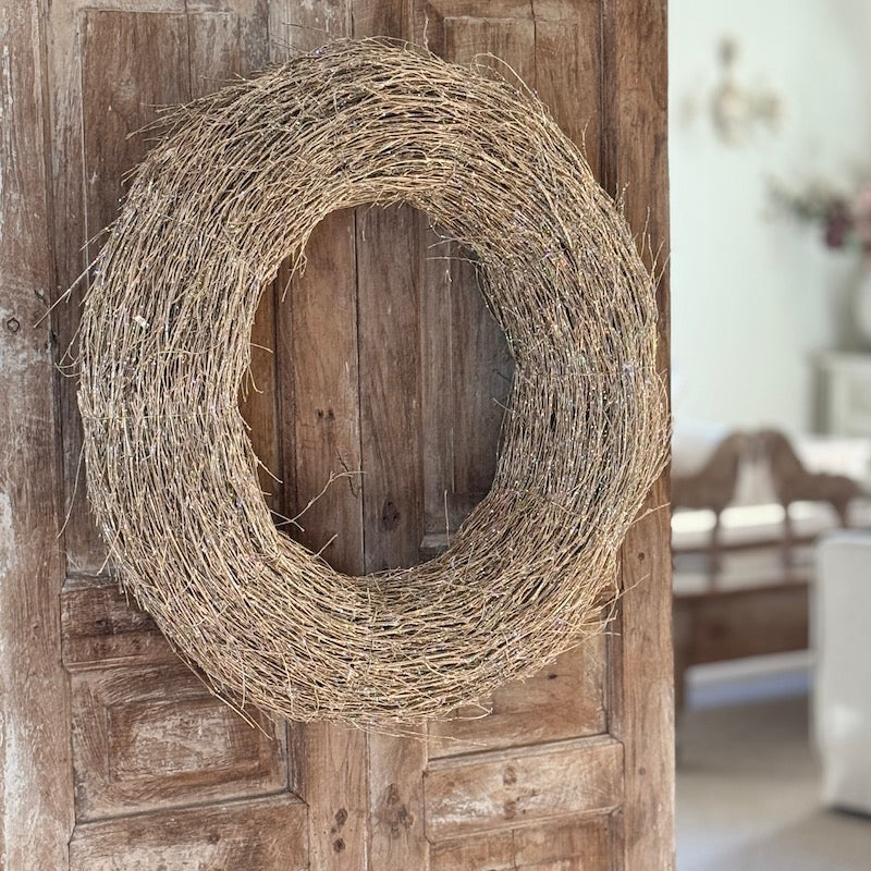 Stunning Extra Large Gold Birch Wreath - 68cm