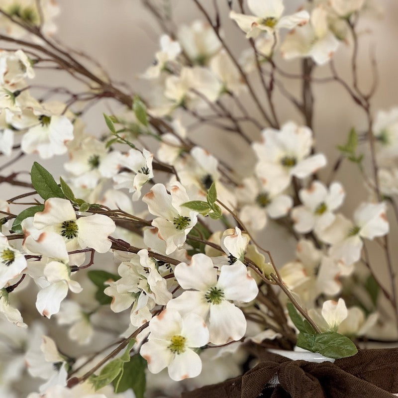 Faux Dogwood Spray