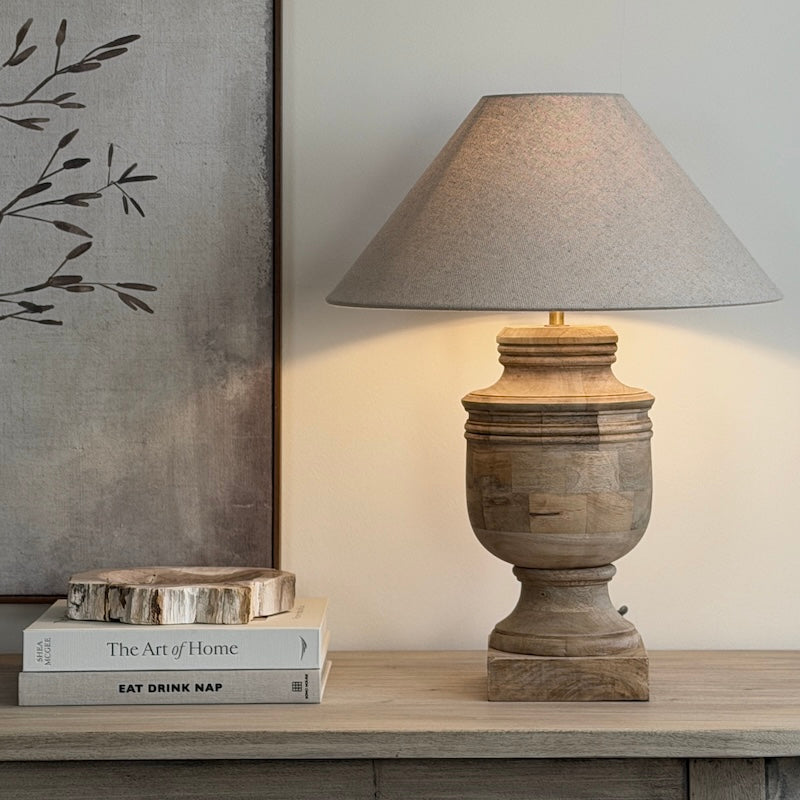 Sugarbush Wooden Table Lamp