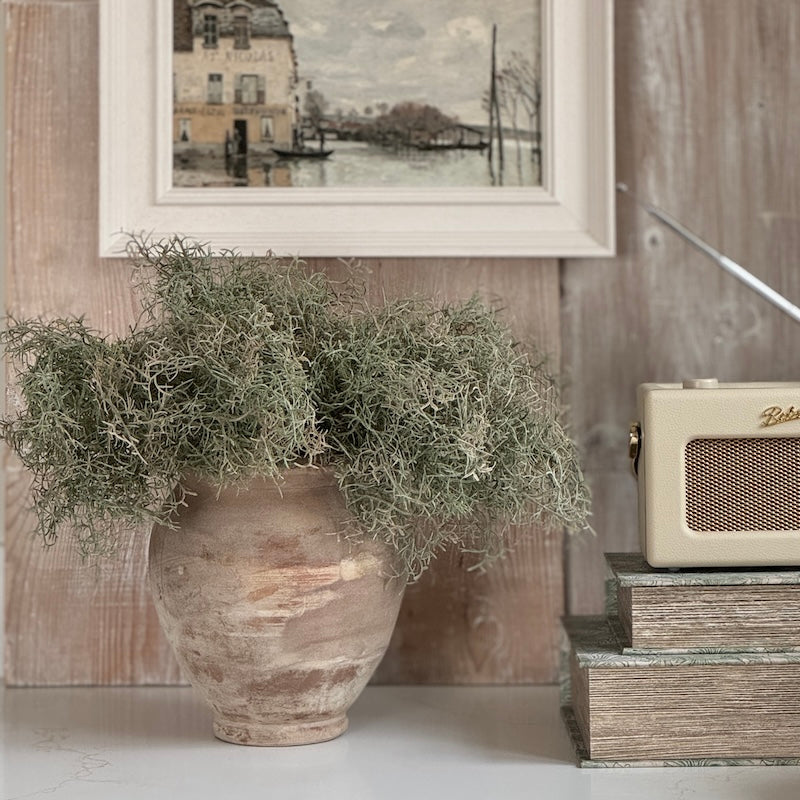 Distressed Terracotta Handmade Vase Small
