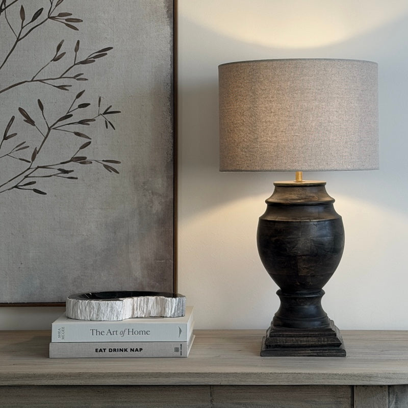 Vail Wooden Table Lamp