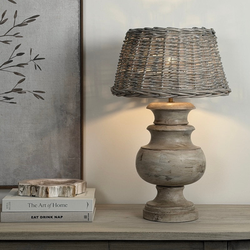 Stowe Wooden Table Lamp