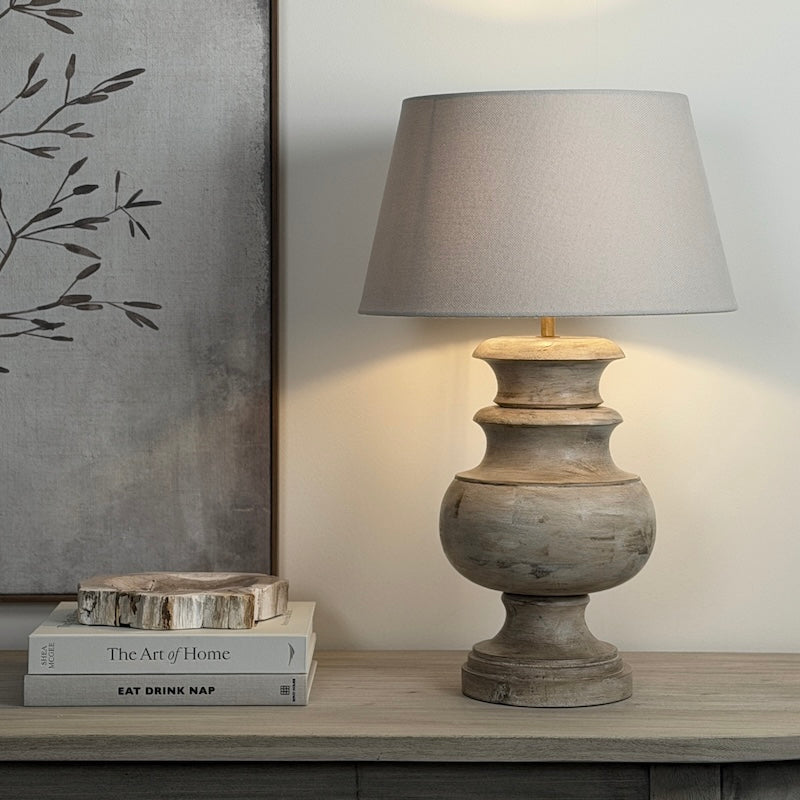 Stowe Wooden Table Lamp
