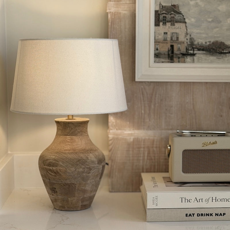 Stratton Wooden Table Lamp