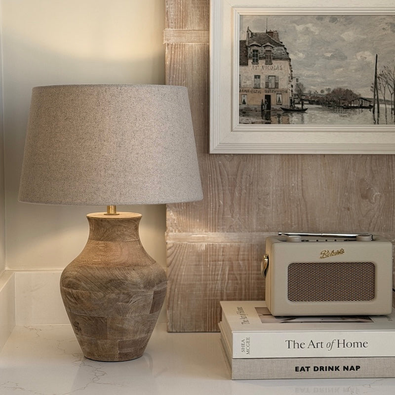 Stratton Wooden Table Lamp