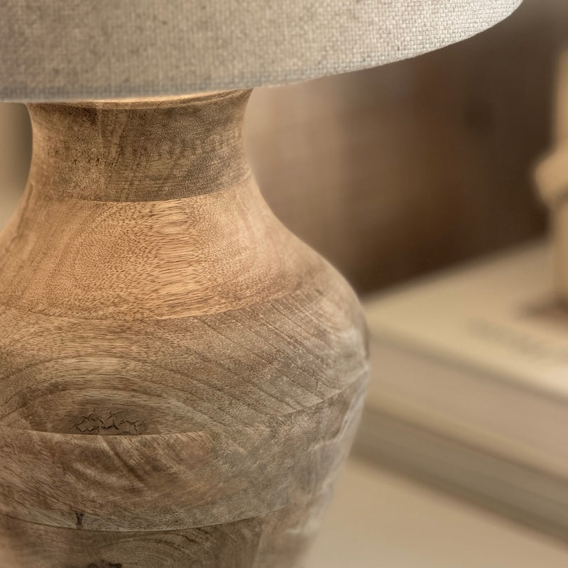 Stratton Wooden Table Lamp