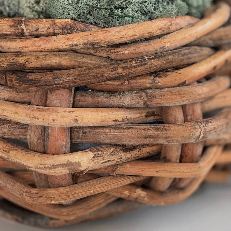 Rustic Kubu Table Planter