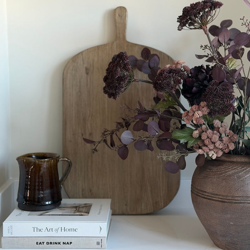 Reclaimed Elm Heavy Chopping Board 70cm