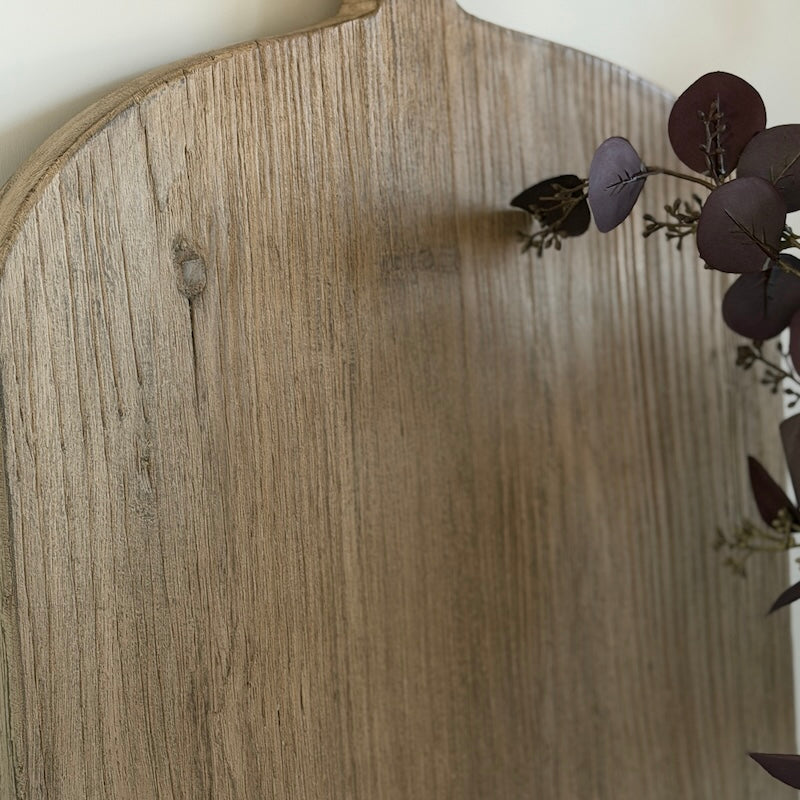 Reclaimed Elm Heavy Chopping Board 70cm