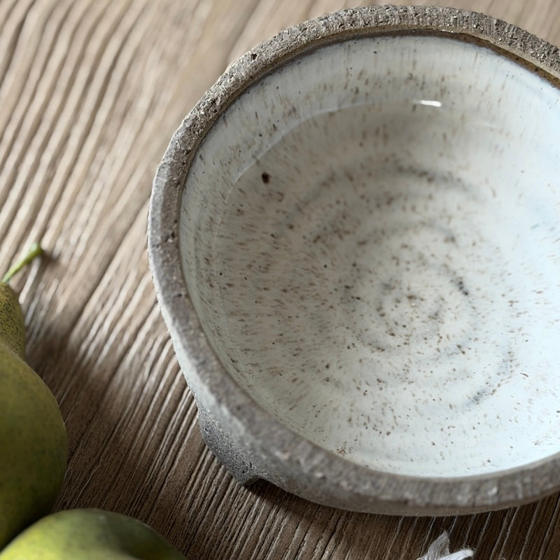 Assila Small Glazed Footed Bowl