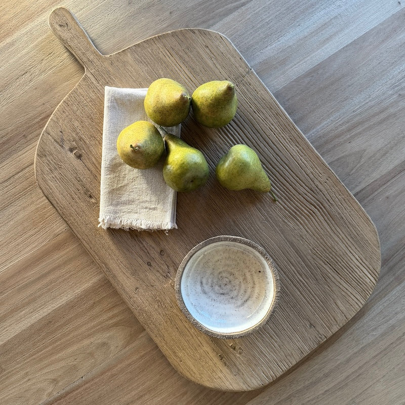 Reclaimed Elm Heavy Chopping Board 70cm
