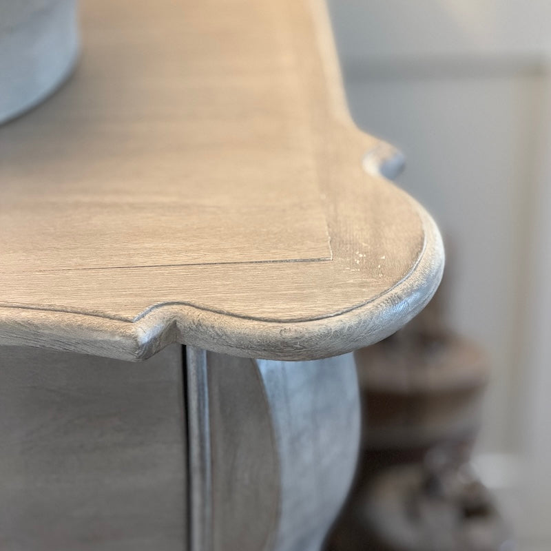 Reclaimed Elm 'French Style' 3 Drawer Chest 190cm