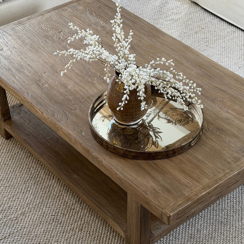 Reclaimed Elm Rectangular Coffee Table 140cm