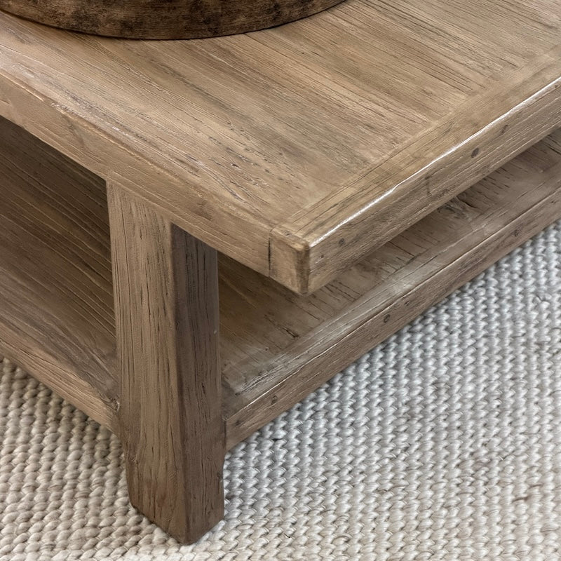 Reclaimed Elm Rectangular Coffee Table 140cm