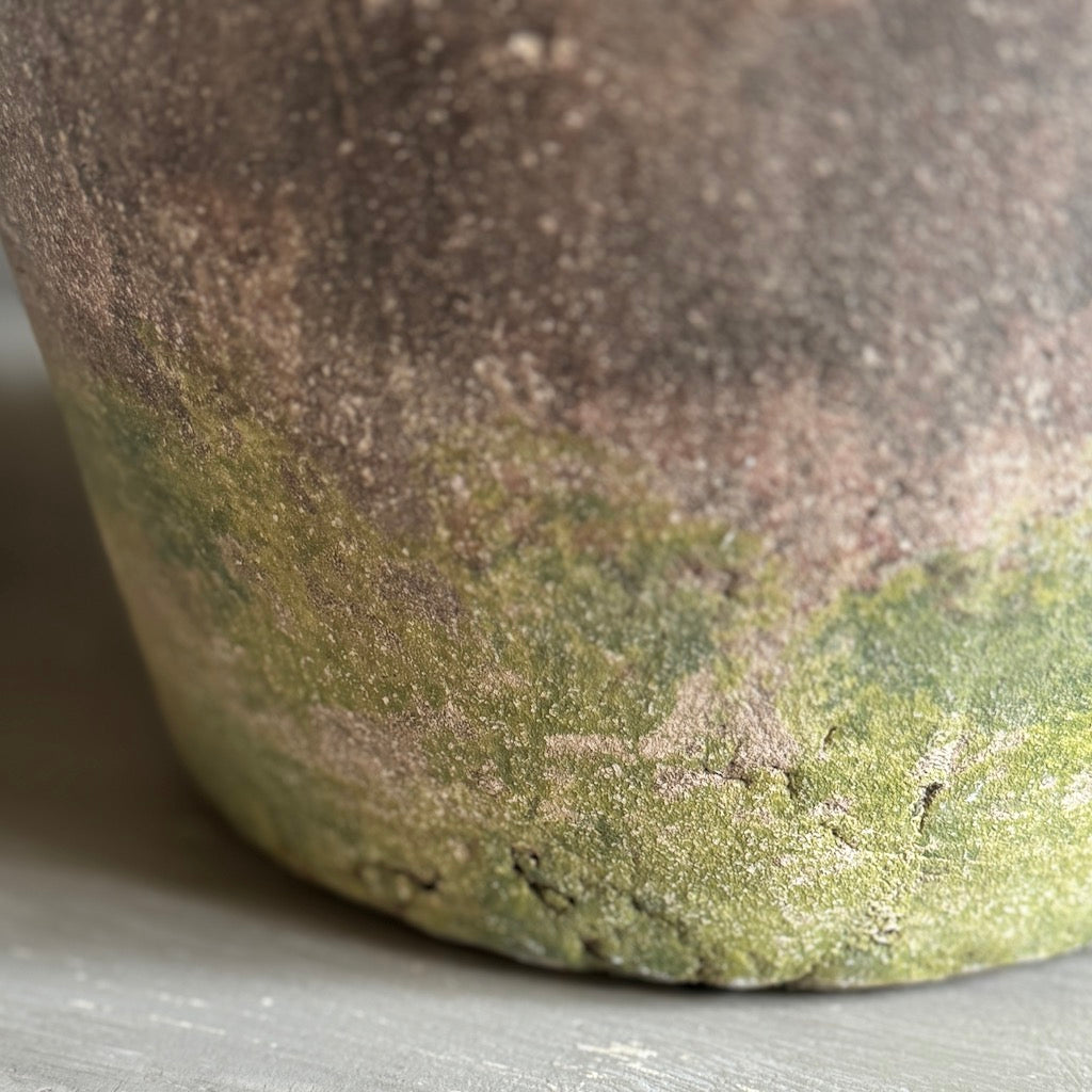 Aged Effect Terracotta Large Etna Vase