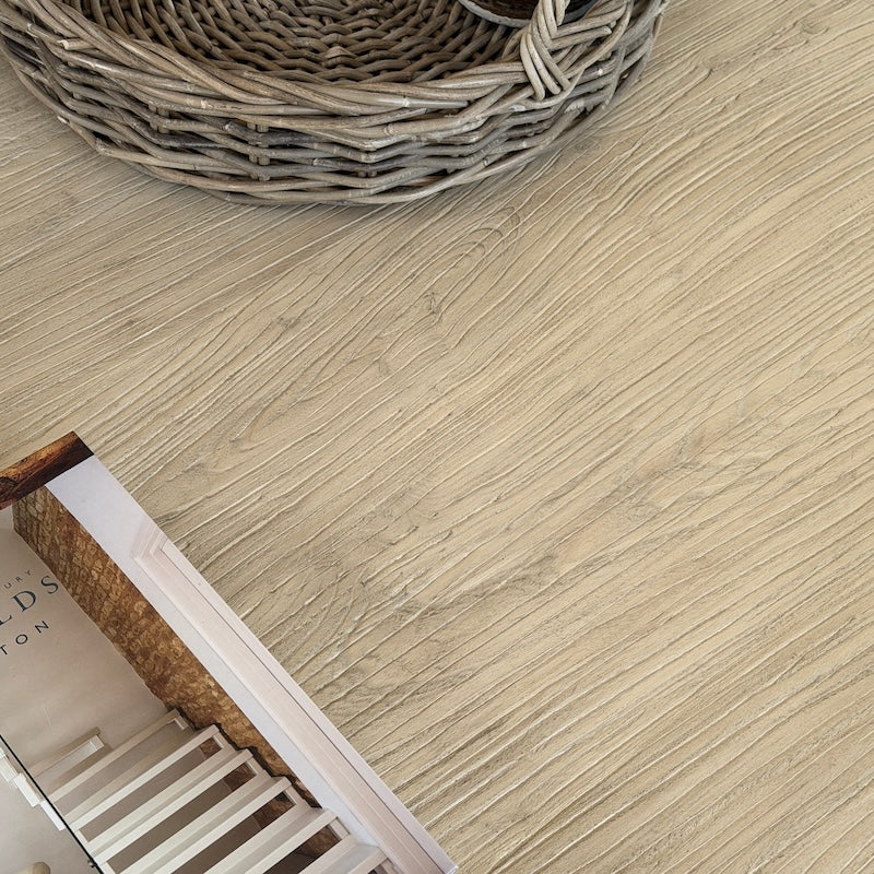 Reclaimed Elm Square Coffee Table Light 105cm