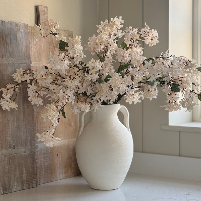 Amphora Warm White Vase – Cowshed Interiors