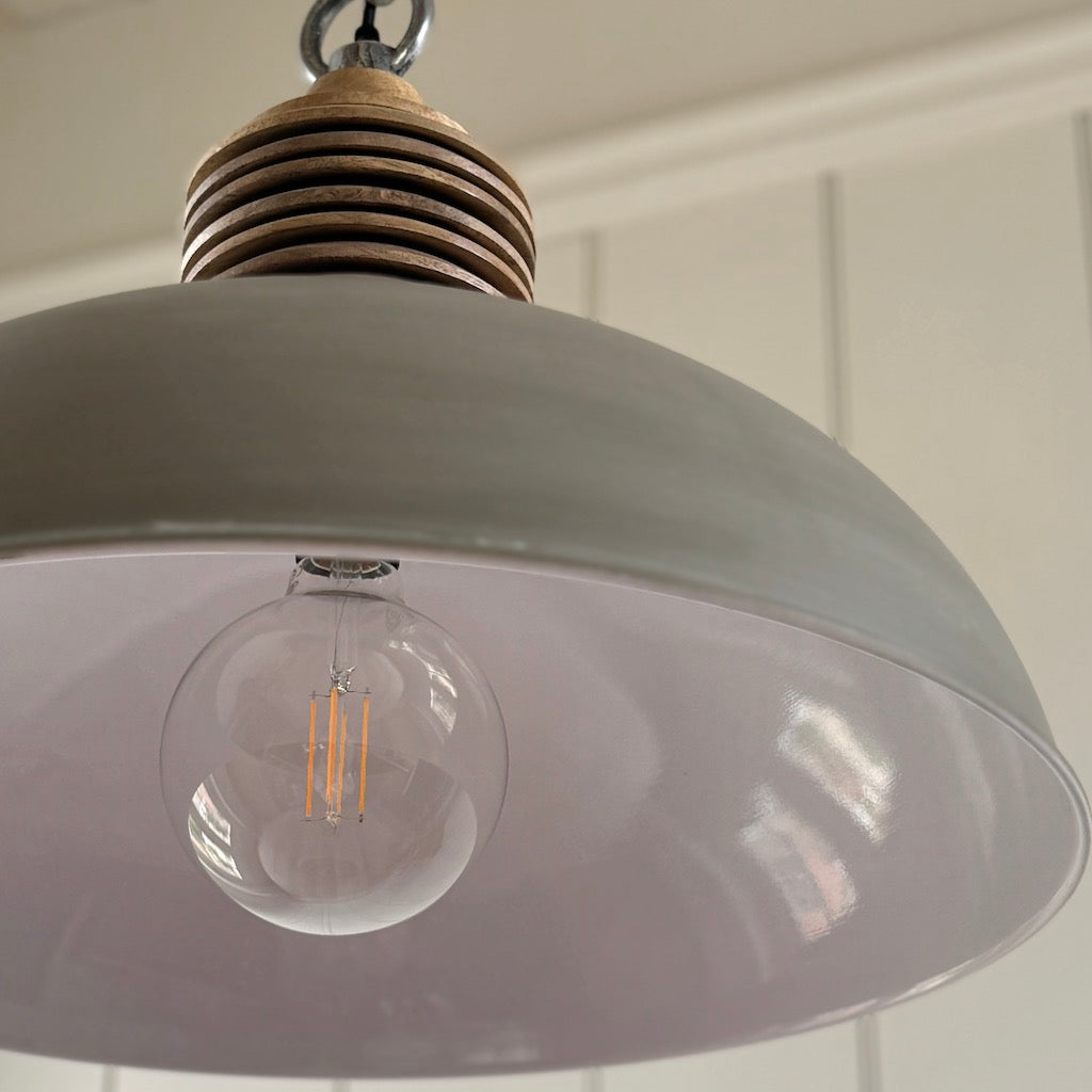 Hanging Lamp Concrete Industrial Avery