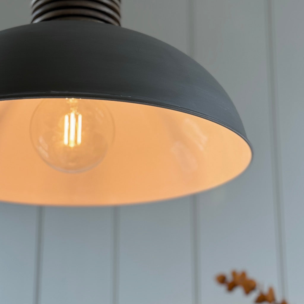 Hanging Lamp Concrete Industrial Avery