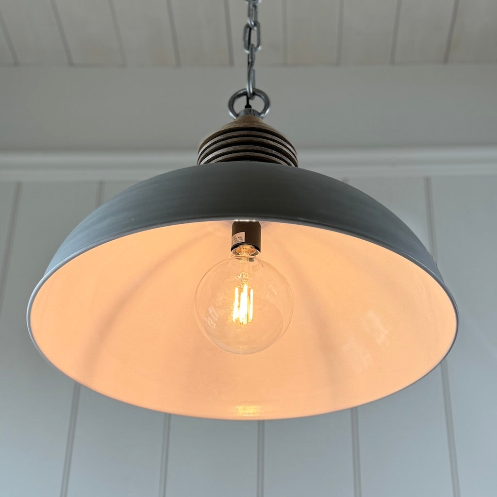 Hanging Lamp Concrete Industrial Avery