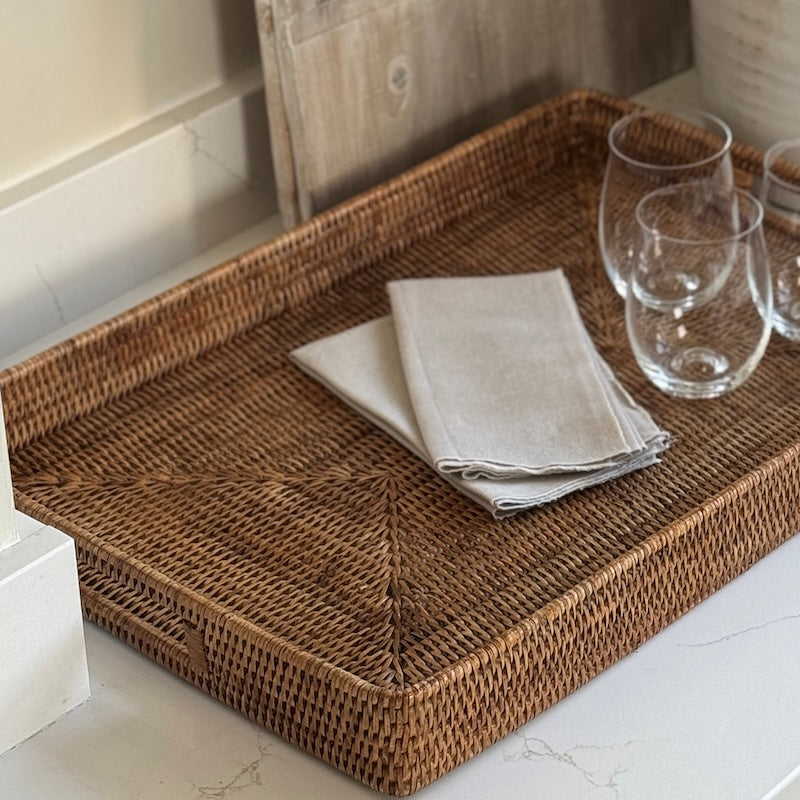 Large Ottoman Tray Natural
