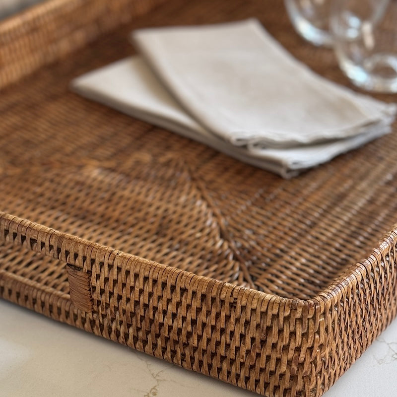 Large Ottoman Tray Natural