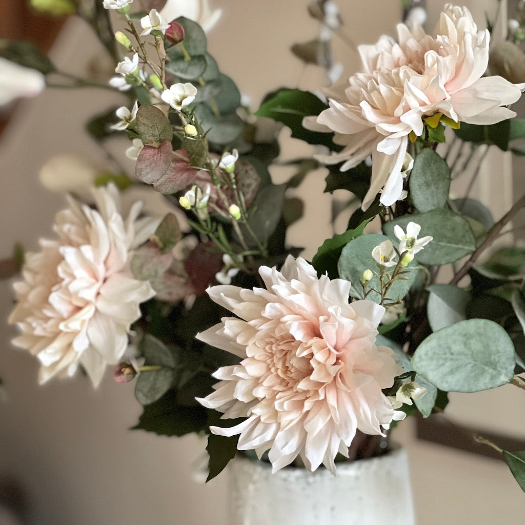 Powder Pink Real Feel Dahlia