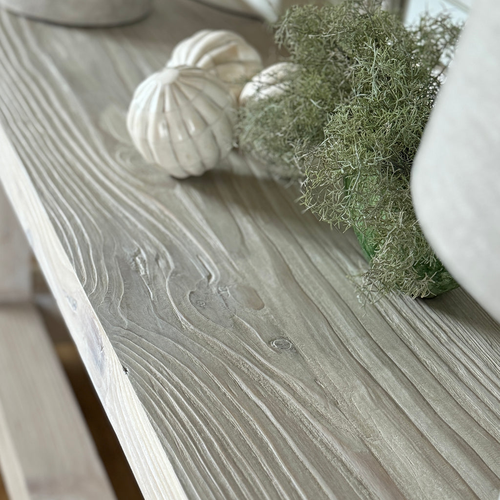 Chunky Constantine Whitewashed Console