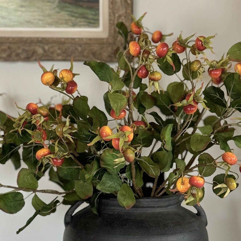 Faux Rosehip Spray