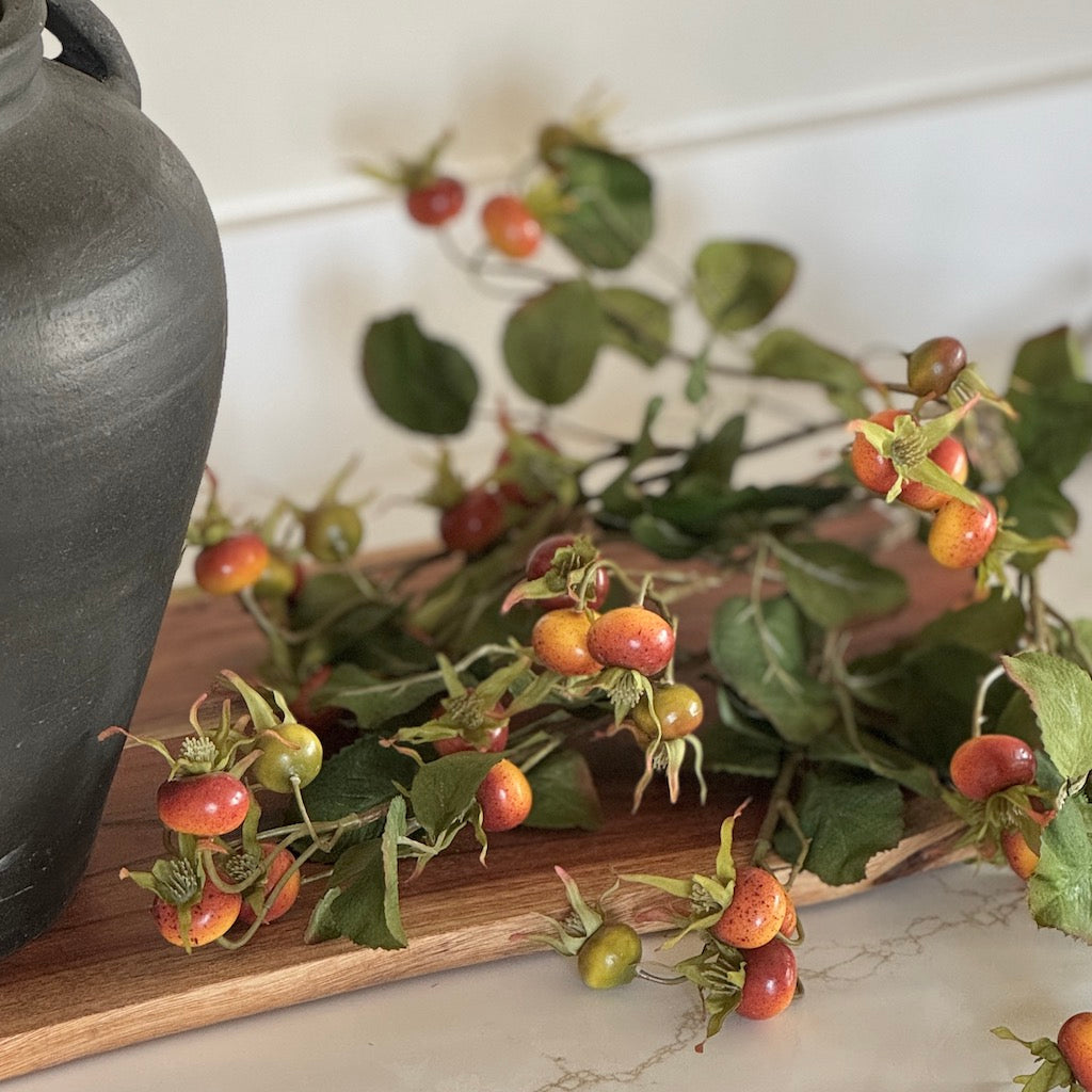 Faux Rosehip Spray