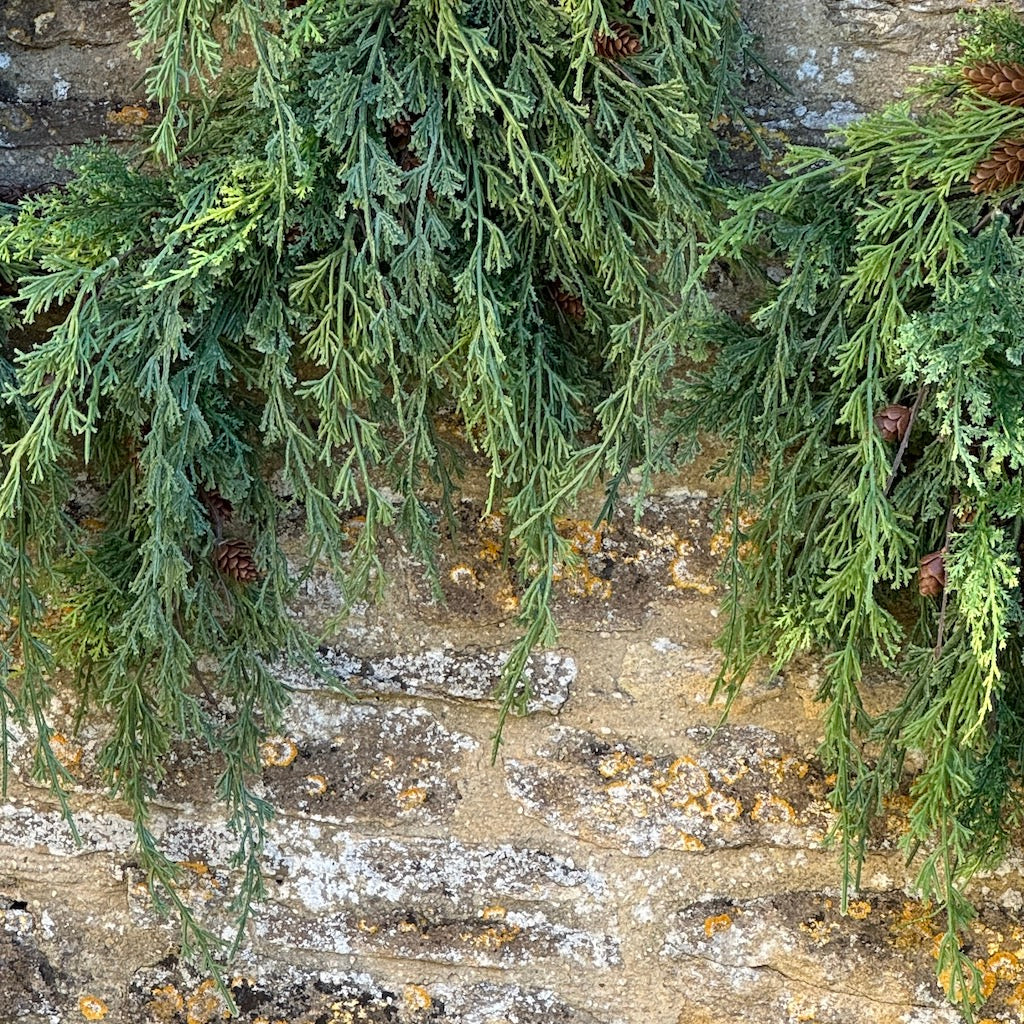 Faux Foraged Cedar Wreaths