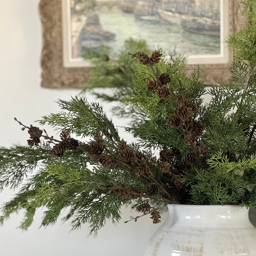 Faux Cypress Branch